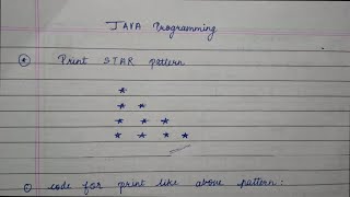 Print Star Pattern | Java Programming | Dev Domain