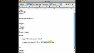 How to Convert an Invalid UTF-8 String to a Valid PHP : CSS & PHP