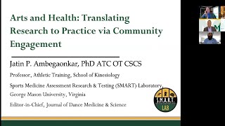 Arts and Health: Translating Research to Practice via Community Engagement | May 10, 2022