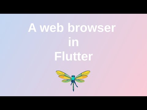 Construyo un navegador web con Flutter