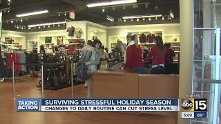 Expert tips to manage holiday stress
