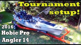 NEW 2016 Hobie Pro Angler 14 MODS!