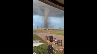 Andover, KS tornado video, April 29, 2022 (Courtesy: Dave Jackson)