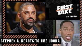 Stephen A. on Ime Udoka: IT'S NONE OF OUR BUSINESS! | First Take