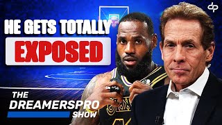 Skip Bayless Gets Totally Exposed For Turning On Lebron James After Picking The