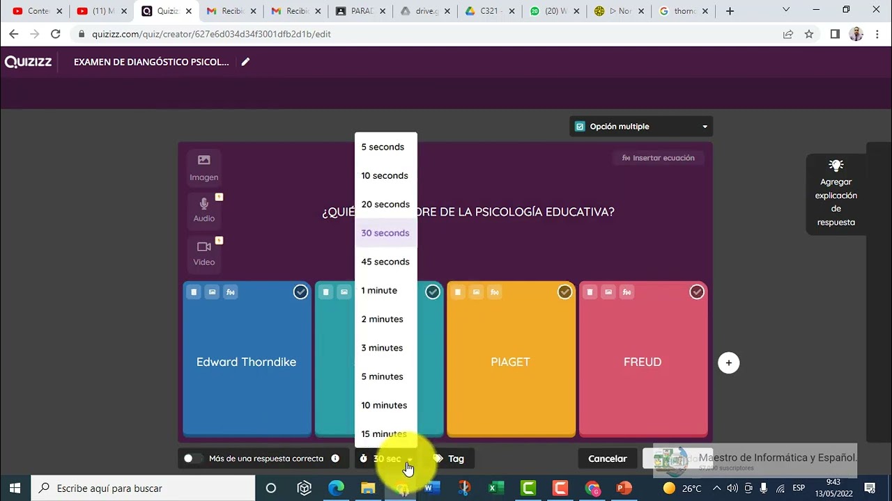 CÓMO HACER EXAMEN O CUESTIONARIO CON QUIZIZZ GRATIS-FACIL-DINÁMICO Y ...