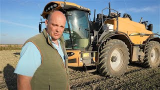 Hare Coursers Damage the Barley! | Spraying with the Challenger | Laying a New Track