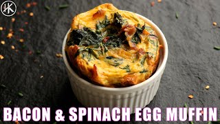 Keto Egg Muffin - An EASY Breakfast Cup Recipe