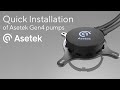 Easy Installation of Gen4 Asetek AIOs