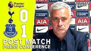 Tottenham 0-1 Everton - Jose Mourinho - Post Match Press Conference