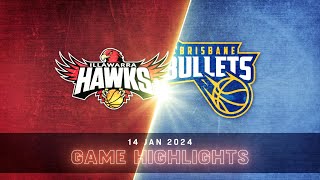 NBL Mini: Brisbane Bullets vs. Illawarra Hawks | Extended Highlights