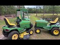 Start up comparison John Deere 425, 445, and 455