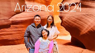 Red Rock Mountain, Horseshoe Bend and Antelope Canyon on Oct 2024