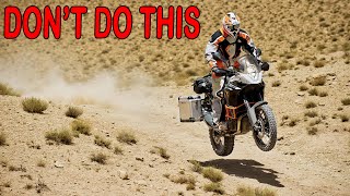 Top 4 Common Mistakes on a Long Motorcycle Trip - How to Avoid Them? Adventure Riding Tips