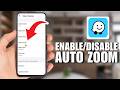 How To Enable Or Disable Auto Zoom In The Waze App (Tutorial 2026)