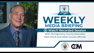 Montgomery County, MD Weekly Media Briefing & Public Health Update- February 8, 2024