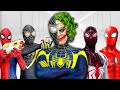 TEAM SPIDER-MAN vs BAD GUY TEAM #20| Joker Creation Zombie Live Action Battle Spiderman In Real Life