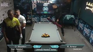 Final Ultimate Masters Series Ameur Riad vs Oussama Masskini نهائي الماسترز عامر رياض اسامة المسكيني