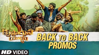 Krishnarjuna Yudham Back to Back Video Promos  - Nani, Anupama Parameswaran,Rukshar | Hiphop Tamizha