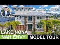 NEW AMERICAN HOME 2022 MODEL TOUR | ENVY | ELEVATOR & ROOF DECK | LAKE NONA ORLANDO | LUXURY HOME