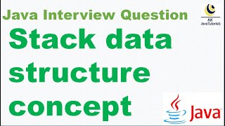 Stack data structure concept and related operations? || Custom Stack Implementation in java