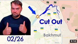 Update from Ukraine | Ruzzian Forces were cut from Bakhmut on the north