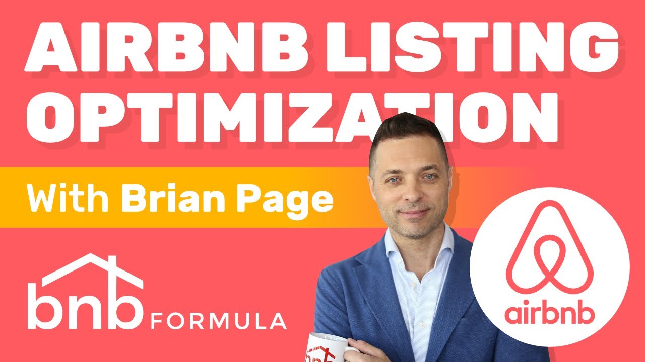 Live Online Airbnb Listing Optimization With Brian Page Of BNB Formula ...