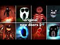 Original vs NEW Chapter 2 Concepts JUMPSCARES in Roblox Doors