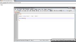 PHP Tutorial 13 Arrays PHP For Beginners