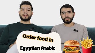 Egyptian Arabic for Ordering Food 🍴 🍔: Speak Like a Native!