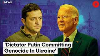Russia’s War on Ukraine Amounts To a Genocide: President Joe Biden