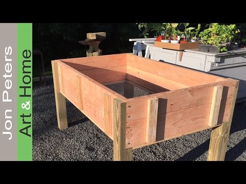 Build a Stand Up Planter Box - limited tools project Build a Stand Up Planter Box - limited tools project