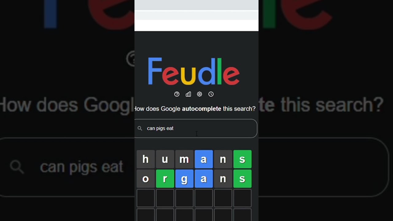 Playing Google Feudle #2 #gaming #feudle (i Didn't Have Time To Finish ...