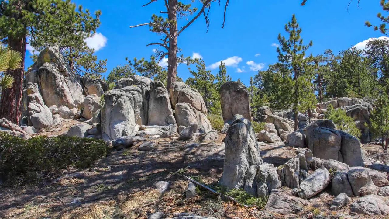 Castle Rock Hike In Big Bear - YouTube