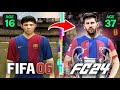 I Replayed LEO MESSI's Career From FIFA 06 to FC 24!