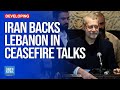 Iran Backs Lebanon in Ceasefire Talks | Dawn News English