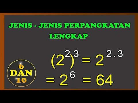 Matematika Materi Perpangkatan Lengkap - YouTube