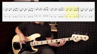 The Animals - Don't Let Me Be Misunderstood (bass cover with tabs in video)
