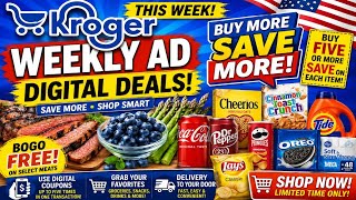 🇺🇸 Kroger Weekly Ad This Week | Digital Deals, Grocery Offers and Buy More Save More