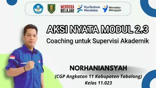 Aksi Nyata Modul 2.3 Norhaniansyah