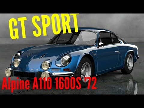 GT SPORT Alpine A110 1600S '72 vs. F40 GT SPORT Alpine A110 1600S '72 vs. F40