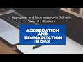 4 How to Perform Aggregation and Summarization in DAX | DAX in Power BI