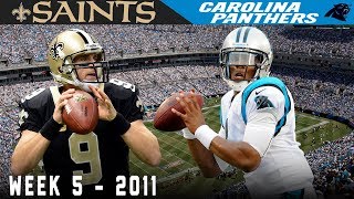 The Rookie Duels the Vet! (Saints vs. Panthers, 2011) | NFL Vault Highlights