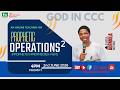 TOPIC: PROPHETIC OPERATIONS - PART 2 (PROPHETS AND PROPHECIES - PART 5)