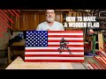 How to make a wooden flag | DIY