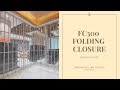 FC300 Folding Closure - Standard Rolling Shutters