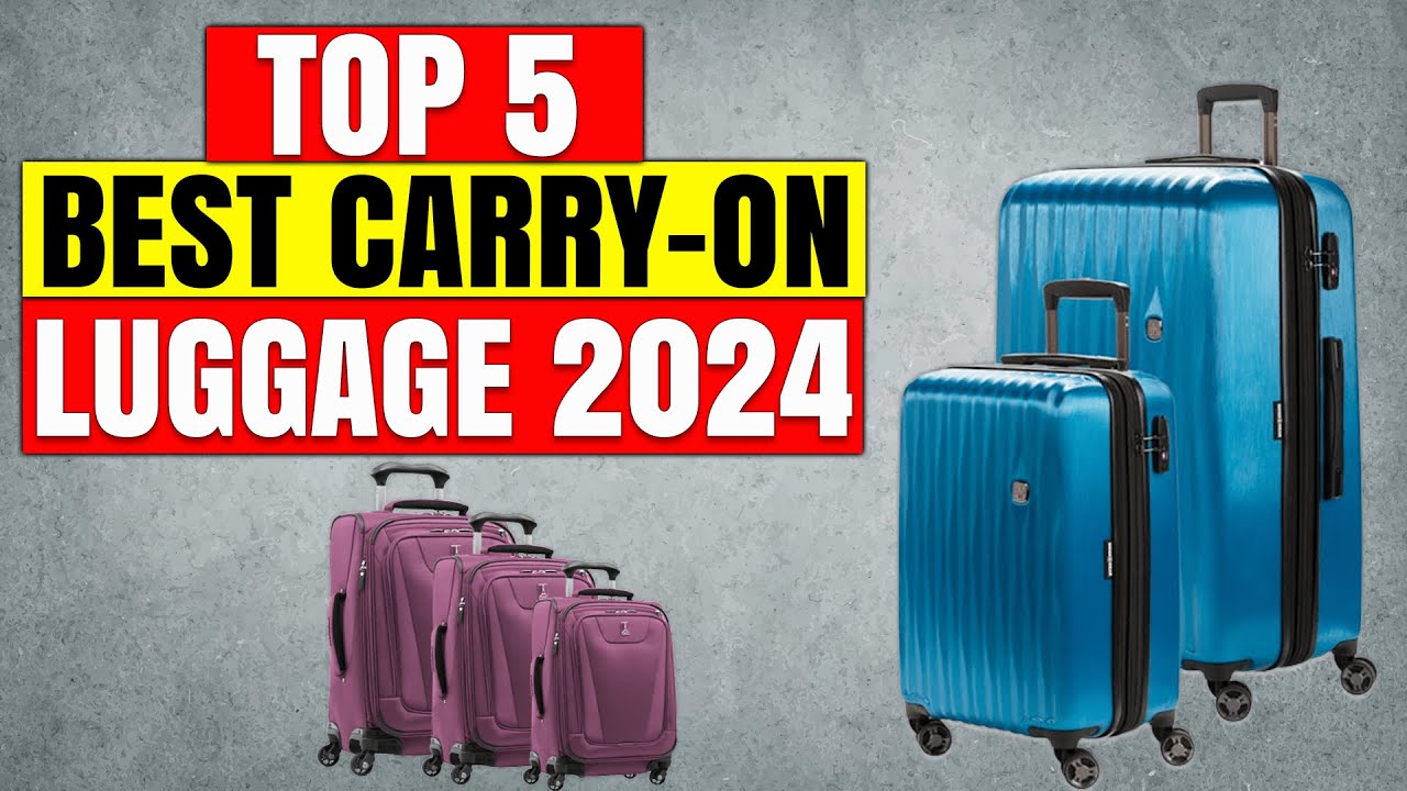 Your Essential Guide To 2024's Top Carry-On Luggage On Amazon - YouTube