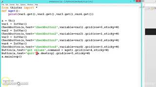 076 Learn python and ruby programming:- Check button values