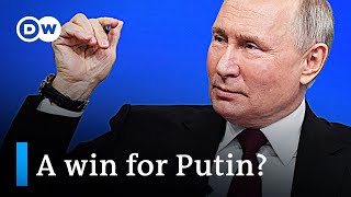 What did Putin's TV show tell us about Russia's future and international relations? | DW News