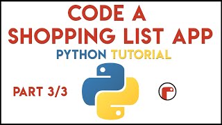 Python - Code a Shopping List App (3/3)